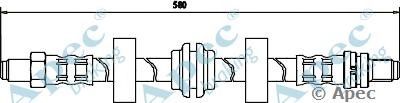 APEC BRAKING hos3213 -  Тормозной шланг
